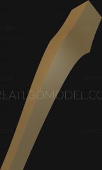 Legs (NJ_0218) 3D model for CNC machine